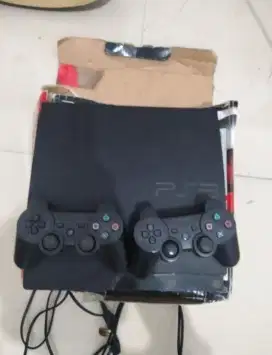 PS 3 Slim penyimpanan 120 GB , 10 game , Seri A