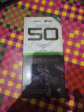 Infinix note 50s 5G+ 8/256gb baru segel