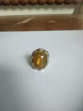 Sulaeman motif kantong Semar. Ring alpaka super size : 8