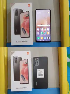 Redmi note 12 pro ram 6+6/128 snap 732 nominus mulus fullset ori.