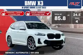 BMW X3 M SPORT XDRIVE 2022 2.0 AT PANORAMIC KM.6RB PAJAK PANJANG #F4ST