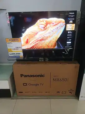 PANASONIC 4K GOOGLE TV 43 INCH