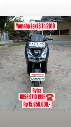 YAMAHA LEXI S TH 2019 HARGA NEGO