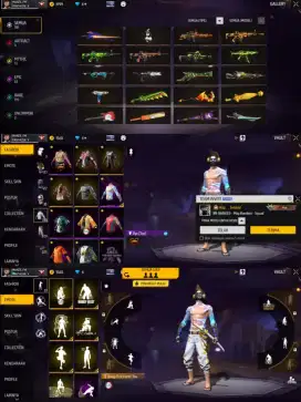 Yg minat akun FF minus SG trompet