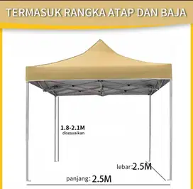 TENDA JUALAN 3x3 Baru pake 3 x