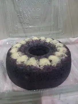 Bolu Ketan item keju lumer