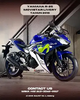 YAMAHA R-25 tahun 2016 - Wima mustika sulfat