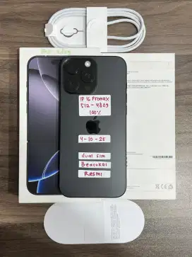 Iphone 16 pro max 512GB