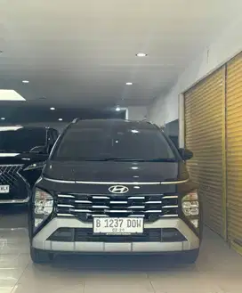 Hyundai Stargazer Prime X 2024 February Automatic Hitam Metalik Vieta