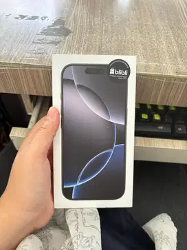 Iphone 16 pro 128 gb resmi bli bli baru belum dipakai