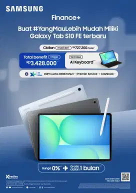 Samsung Galaxy Tab S10 FE 8/128GB | Gratis 1x Cicilan