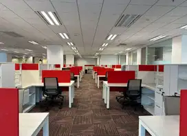 Sewa Kantor Prudential Center Kokas Luas 1403 m2, Siap Huni, Hrg Nego