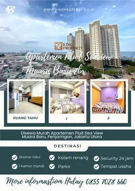 Disewa Murah Apartemen Pluit Sea View Muara Baru, Penjaringan