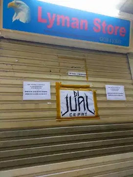 Di Jual Cepat Kios Toko Tanah Abang Blok A Jakarta Pusat