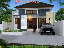 Rumah dekat Kids Fun Parks di Jl Wonosari KM 12 Pinggir Aspal