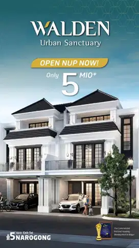 Cluster Eksklusif WALDEN Metland Transyogi Cibubur