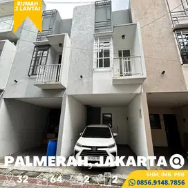 Rumah dijual Murah 2 Lantai, Palmerah, Jakarta Barat dekat Tol Slipi