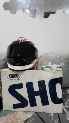 Shoei Fourteen Rainey kondisi 95%