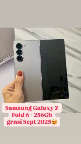 Samsung galaxy Zfold 6 12/256gb