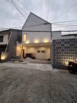 Rumah baru design modern di komplek duren sawit jakarta timur