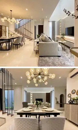 Dijual Rumah Graha Natura Furnish Mewah Design Interior