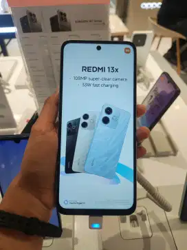 Redmi 13x 8/256 new garansi resmi 15 bulan