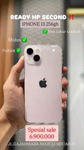 iPhone 13 256Gb (Preloved)