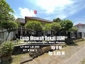 Rumah Murah luas mewah dekat UGM Jakal km 6