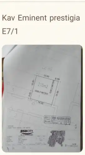 Kavling murah siap bangun si Bsd Eminent Prestigia