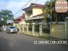Rumah 2 Lantai Mewah Murah Komplek Deplu Kreo Larangan Selatan Jakarta