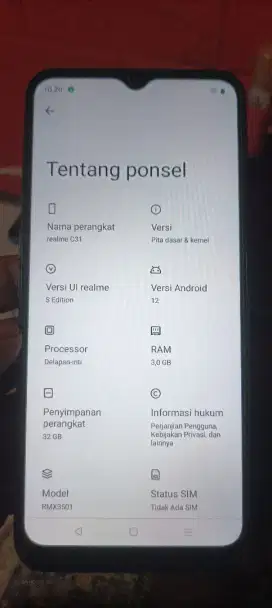 Realme Ram 3 Rom 32