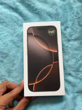 iPhone 16 Pro 128GB Dessert Titanium iBox Resmi Garansi 1 Tahun