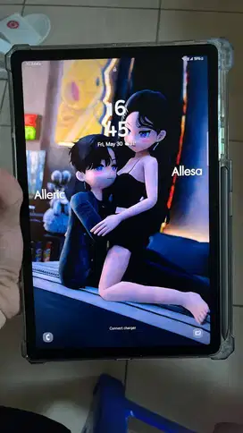 SAMSUNG TAB S9 FE 6/128 GB MULUS BGT 99% 5G DUAL SIM SILVER
