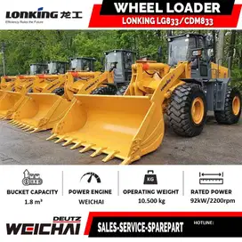 Wheel Loader Lonking CDM932 CDM833 CDM855 Wheel Loader China Tangguh