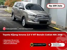 Toyota Kijang Innova 2.0 V MT Manual Bensin [ PAJAK PANJANG ]