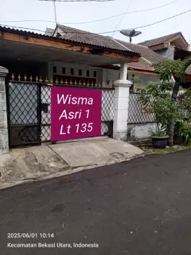 Di Jual Rumah Siap Huni Di Wisma Asri 1 - Bekasi Utara - Sumarecon