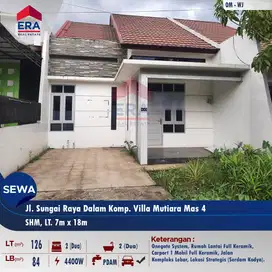 Disewakan rumah Jl. Sui Raya Dalam - komp. Villa Mutiara Mas 4