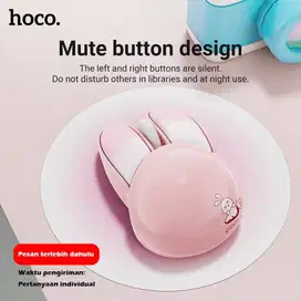 HOCO M6 Wireless mouse 2.4G Rabbit Ear unmute mouse