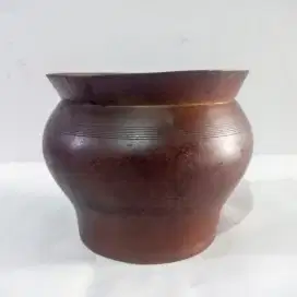 Wadah Dupa Kuningan Kuno Ukir Halus Minimalis Khas Asia Hiolo Vintage