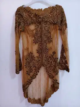 Kebaya tile coklat full payet