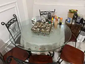 Meja makan klasik davinci