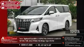 Toyota New Alphard Facelift G ATPM TSS (TOYOTA SAFETY SENSE) NIK 2022