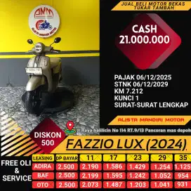 YAMAHA FAZZIO LUX TH 2024 PAJAK ON BISA  CASH / KREDIT