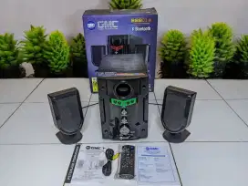 Salon Speaker GMC 888D2 BT + Remote GARANSI 2.1CH Subwoofer Surround