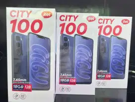 Itel city 100 RAM 8/128GB NEW GARANSI RESMI