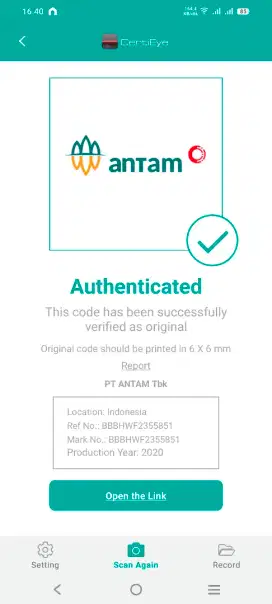 Logam Mulia antam 5gram