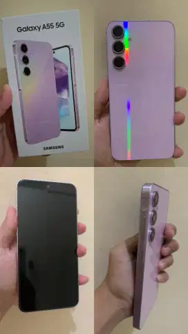 Samsung Galaxy A55 5G 8/128GB Lilac Garansi Samsung Indonesia