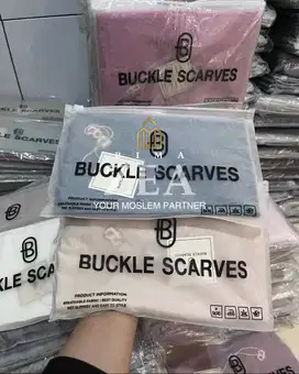 Jilbab buckle scarves monogram