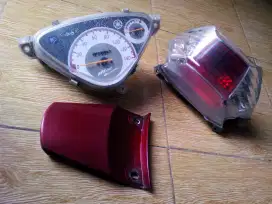 Speedometer,stop lamp,dan cover ori mio sporty.