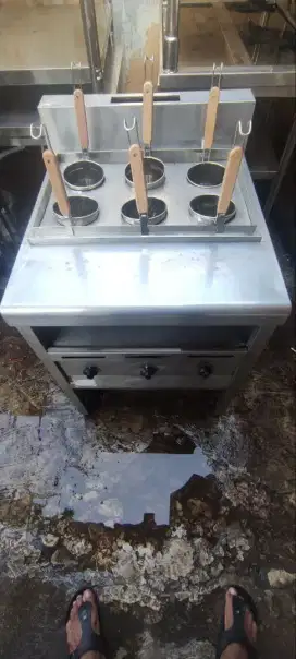 Noodle boiler
6 hole
Saringan baru
